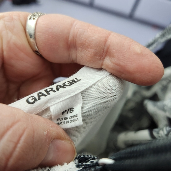 Newspaper Print Mini Dress - Picture 6 of 6